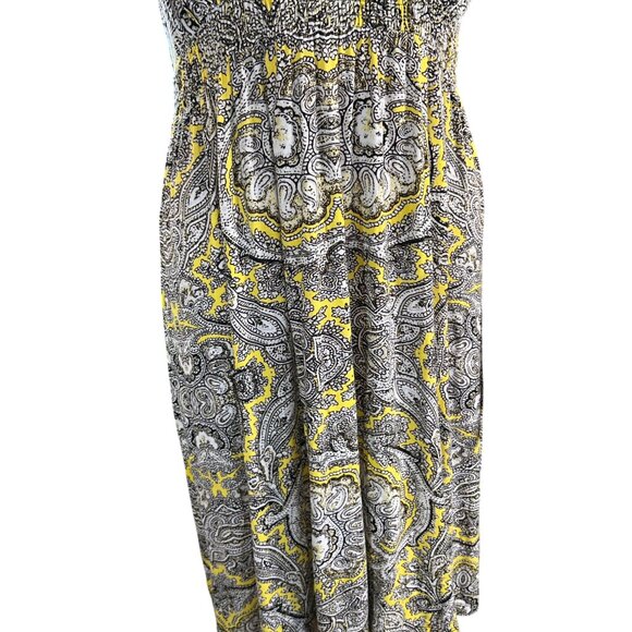 International Concepts Womens Paisley Print Handkerchief Dress Size L Boho Lagen - Picture 10 of 10